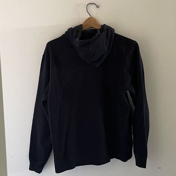 Shrooms And Ghosts Black White Hoodie Medium Mushroom Paranormal‎ Psychedelic - Picture 5 of 7